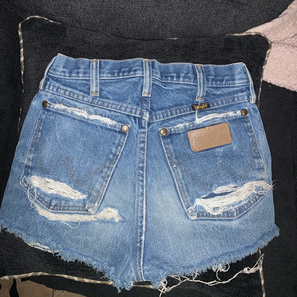 High Waisted Vintage Denim Shorts